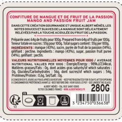 Albert Ménès Mango and Passion Fruit Jam 280g