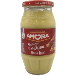Amora Dijon Mustard 430g BEST BEFORE 10/05/25