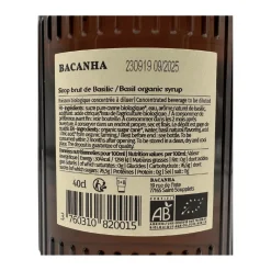 Bacanha Basil Syrup 400ml