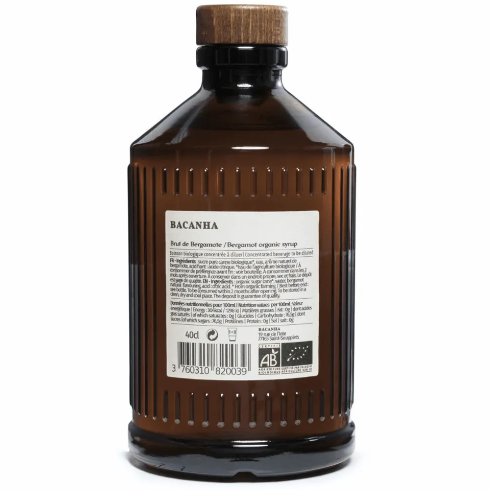 Bacanha Bergamot Syrup 400ml
