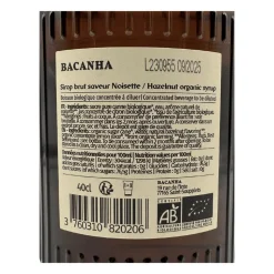 Bacanha Hazelnut Syrup 400ml