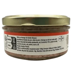 Baillet Pork Terrine with Basque Sheep’s Cheese 120g