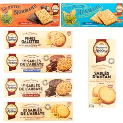 Biscuiterie De L’Abbaye Biscuits Selection x 7