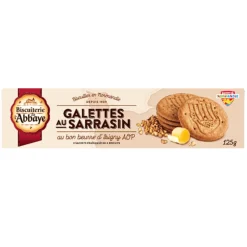 Biscuiterie de l’Abbaye Buckwheat Galettes 125g