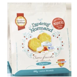 Biscuiterie De L’Abbaye Onion Savoury Biscuits 100g