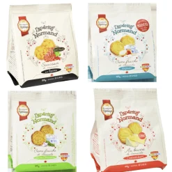 Biscuiterie De L’Abbaye Savoury Biscuits Selection 100g x 4