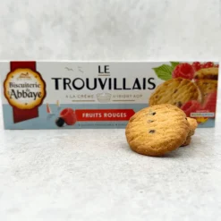 Biscuiterie de l’Abbaye Trouvillais Mixed Berries biscuits 150g BEST BEFORE 05/06/25