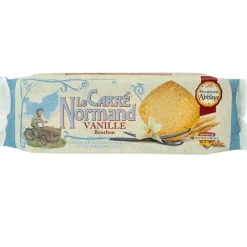 Biscuiterie de l’Abbaye Vanilla Square Biscuits 140g