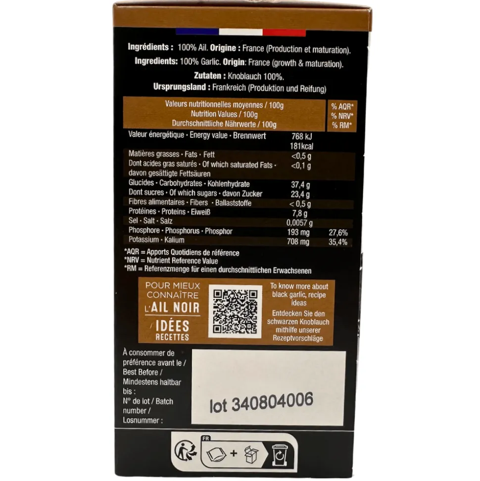 Black Garlic 2 Bulbs 120g