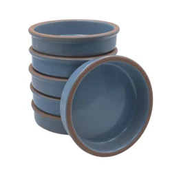 6 Blue Tapas Dishes 12cm