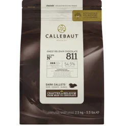 Callebaut Dark Chocolate Callets 54.5% 2.5kg