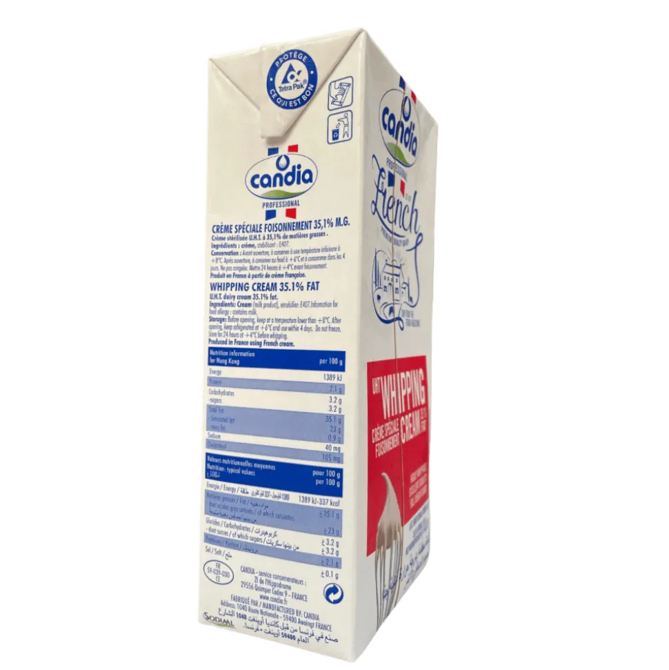Candia UHT Whipping Cream 35% 1l x 6