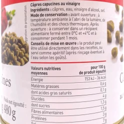 Capucine Capers 800g BEST BEFORE 30/09/25