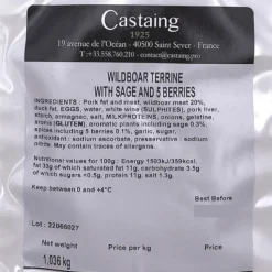 Castaing Wild Boar Terrine 1kg