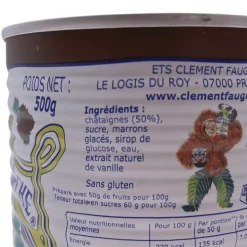 Clement Faugier Chestnut Spread 500g