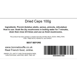 Dried Ceps Mushrooms 100G