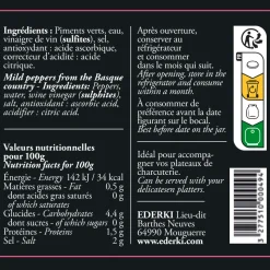 Ederki Basque Mild Guindilla Peppers 400g