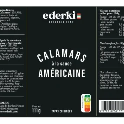 Ederki Calamari à la Sauce Américaine 111g