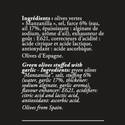 Ederki Green Olive Selection: Garlic, Lemon and Piment d’Espelette