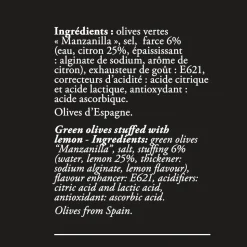 Ederki Green Olive Selection: Garlic, Lemon and Piment d’Espelette