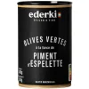 Ederki Green Olives With Piment d’Espelette 300g