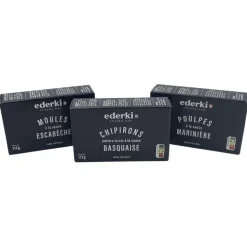 Ederki Seafood Tapas Selection: Octopus, Mussels and Squid