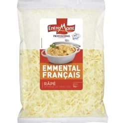 Entremont Grated Emmental 1kg BEST BEFORE 26/04/25