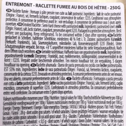 Entremont Smoked Raclette 250g