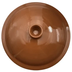 Extra Large Terracotta Cooking Pot with Lid 7l