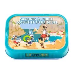 Ferrigno Sardines with Olive Oil and Fleur de Sel 115g