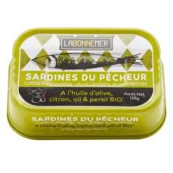 Ferrigno Sardines With Olive Oil, Garlic and Lemon 135g