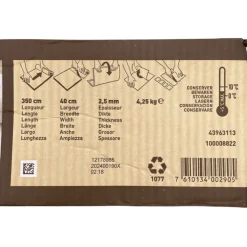 Fresh Puff Pastry Roll 4.25kg Maitre Andre