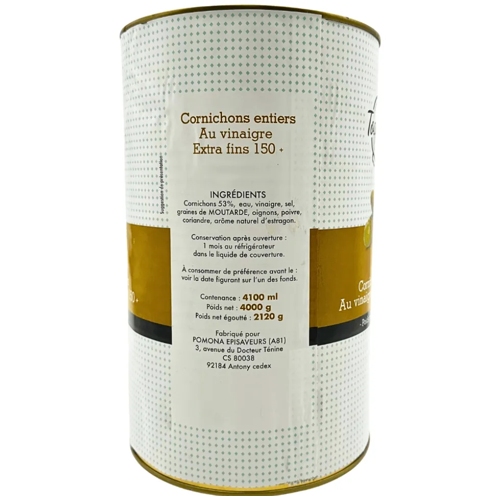 Gherkins Extra Fine 4kg