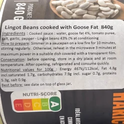 La Belle Chaurienne Confit Duck 800g and Lingot Beans 840g