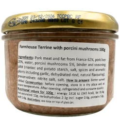 La Belle Chaurienne Farmhouse Terrine with Ceps 180g