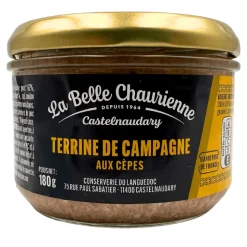 La Belle Chaurienne Farmhouse Terrine Trio: Ceps, Piment d’Espelette and Walnut 180g x 3