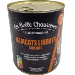 La Belle Chaurienne Lingot Beans Cooked in Duck Fat 840g