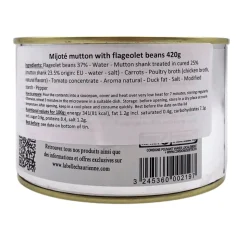 La Belle Chaurienne Mutton with Flageolet Beans 420g