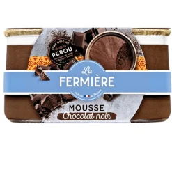 La Fermiere Dark Chocolate Mousse 85g x 2