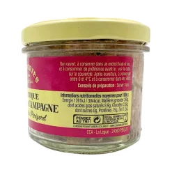 Les Bories Farmhouse Terrine with Walnuts 90g