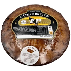 Louis Le Goff Gateau Breton with Caramel 350g BEST BEFORE 30/05/25