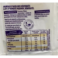 Maitre Prunille Agen Soft Pitted Prunes 40g x 10 Sachets