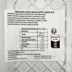 Merguez Sausages 900g