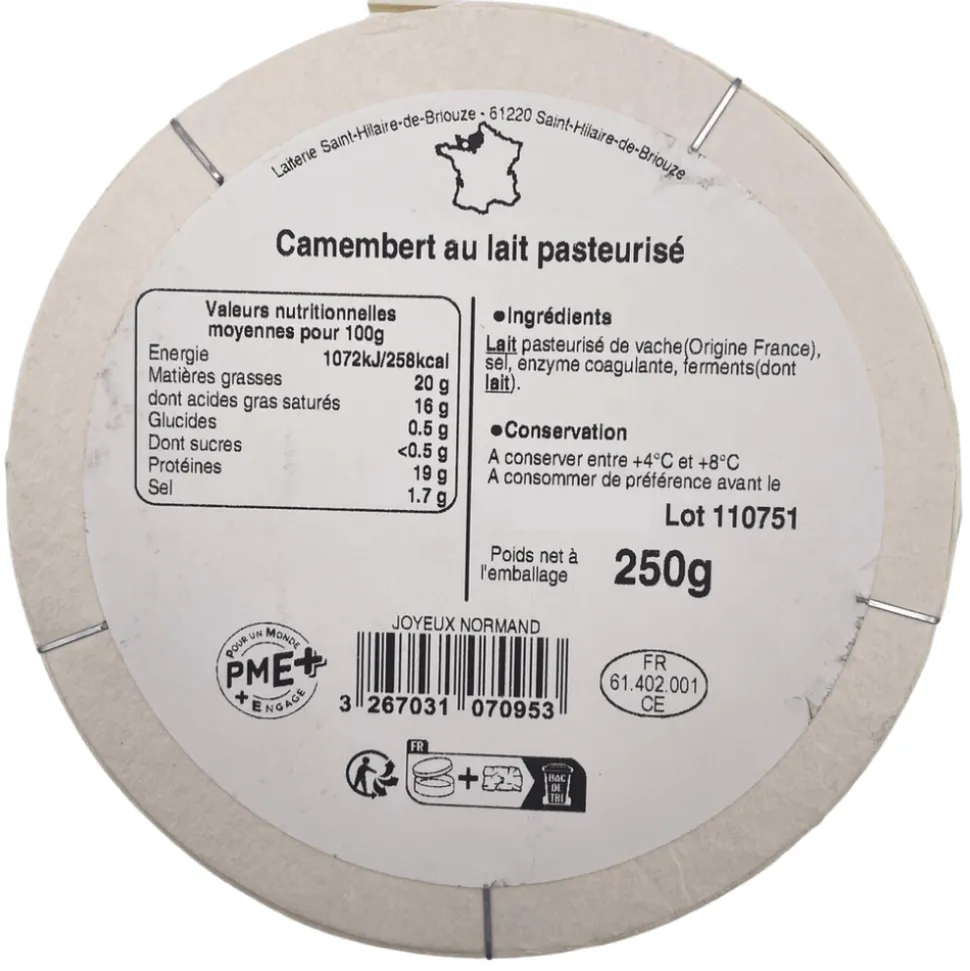 Normand Camembert 250g