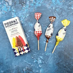 Pierrot Gourmand Mixed Flavours Lollipops x 3