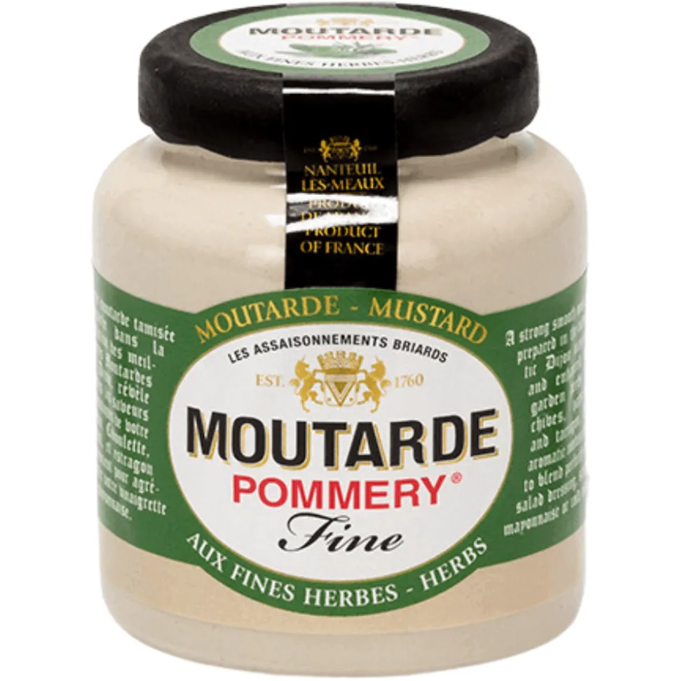 Pommery Fine Mustard with Herbs 100g