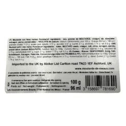 Pommery Fine Mustard with Herbs 100g