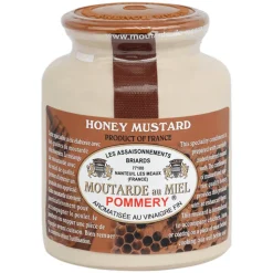 Pommery Mustard Trio with Wholegrain, Honey and Green Peppercorn Mustard 250g x 3