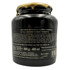 Pommery Royale Wholegrain Mustard with Cognac 500g
