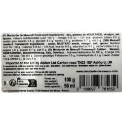 Pommery Wholegrain Mustard 100g